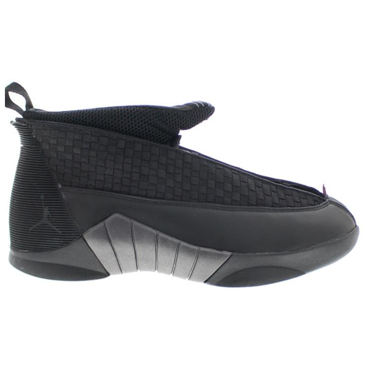 New JORDAN 15 Retro Black Varsity Red 317111-061