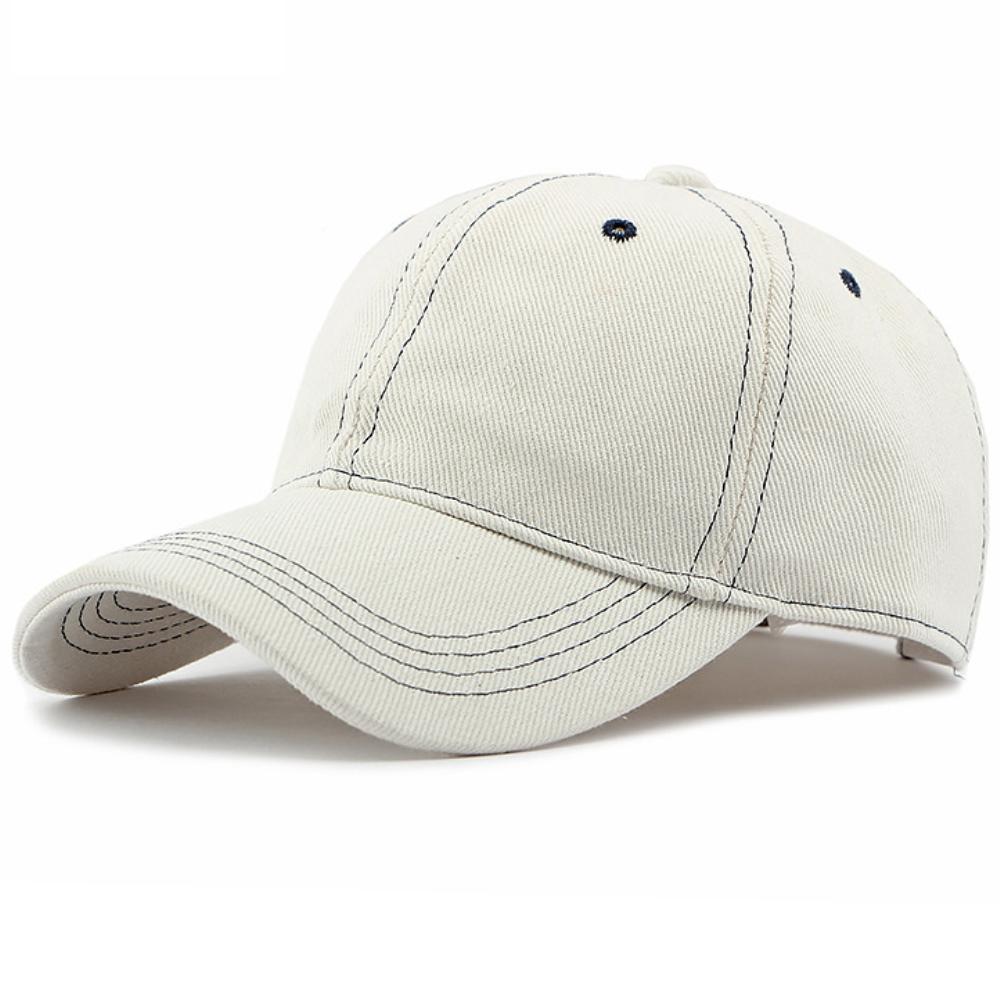 HT4755 Baseball Cap Spring Summer Autumn Caps for Men Women Solid Plain Denim Baseball Hat Male Female Adjustable Snapback Caps