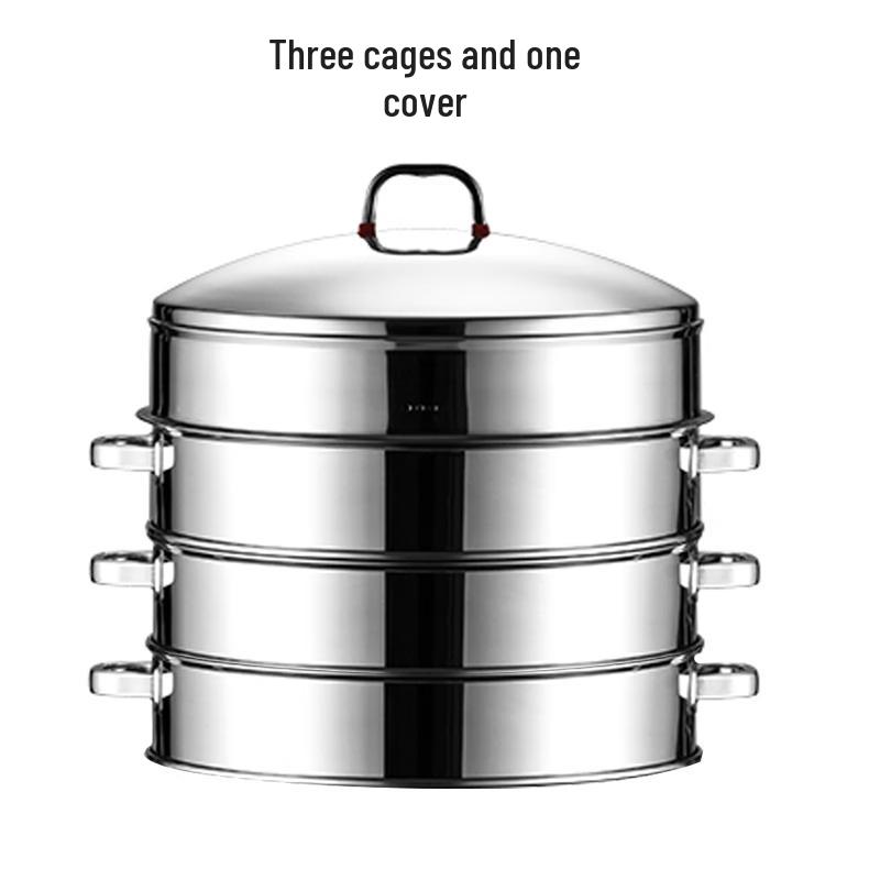 Naijiang 304 Stainless Steel Multi-Layer Steamer Pot