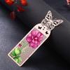 Cute Counted Cross Stitch Crafts DIY Craft Metal Needlework Cross-Stitching Bookmark Embroidery