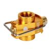 Refill Flat Tank Conversion Adapter Wear Resistant Gas Canister Refill Adapter Leakproof Camping Canister Vent Valve for BBQ