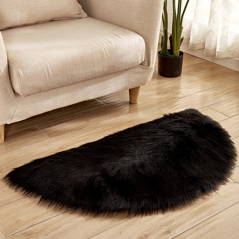 Semi-Circular Door Mat & Chair Cushion for Home - Cold Protection Floor Mat for Living Room, Bedroom, and More