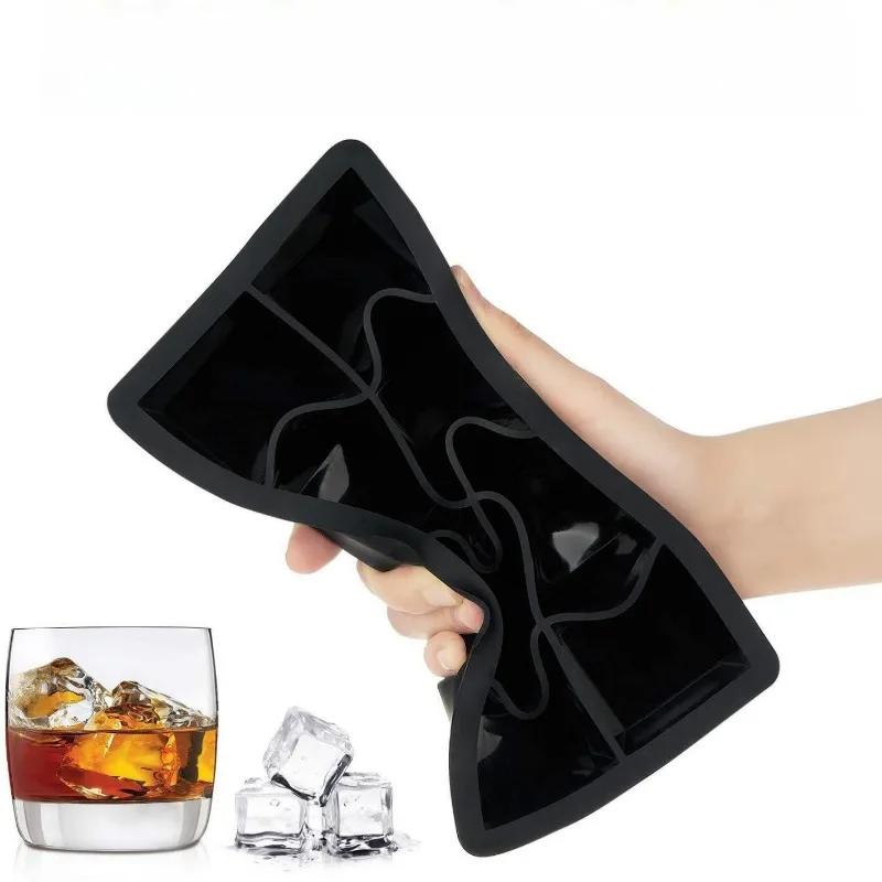 4/6/8/15 Grid Big Ice Tray Mold Giant Jumbo Large Food Grade Silicone Ice Cube Square Tray Mold DIY Ice Maker Ice Cube Tray