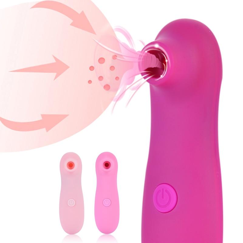 Woman Vibrator Clit Sucking Adults Sex Toys Clit Sucker Nipple Clitoris Stimulator Dildo Vaginal Massage Pussy Masturbator