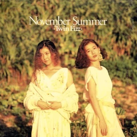 

CD TWIN FIZZ - November Summer CSCL1565 CBS/Sony 1991 Japan Pop Used