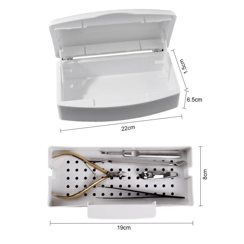 Alcohol Sterilization Sterilizing Cleaning Box Sterilizer Tray for Nail Tool