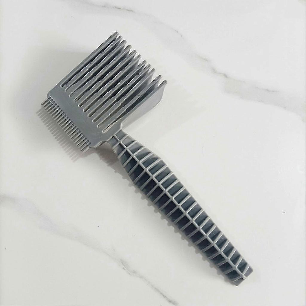 2025 2-Piece Salon Hairdressing Barber Fade Combs with Ergonomic Curved Design for Precise Positioning