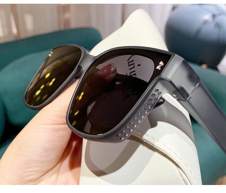 Polarized Clip-on Sunglasses: Stylish TR Design Myopia Glasses for Driving