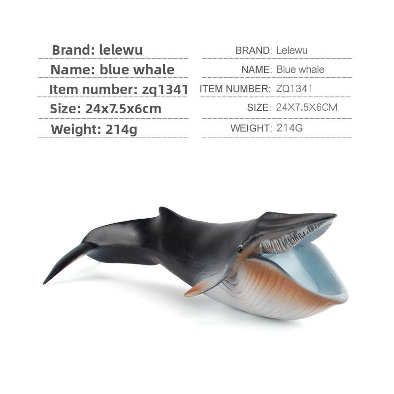 Realistic Shark And Whale Aquarium Marine Animal Pvc Models For Play Cognitive