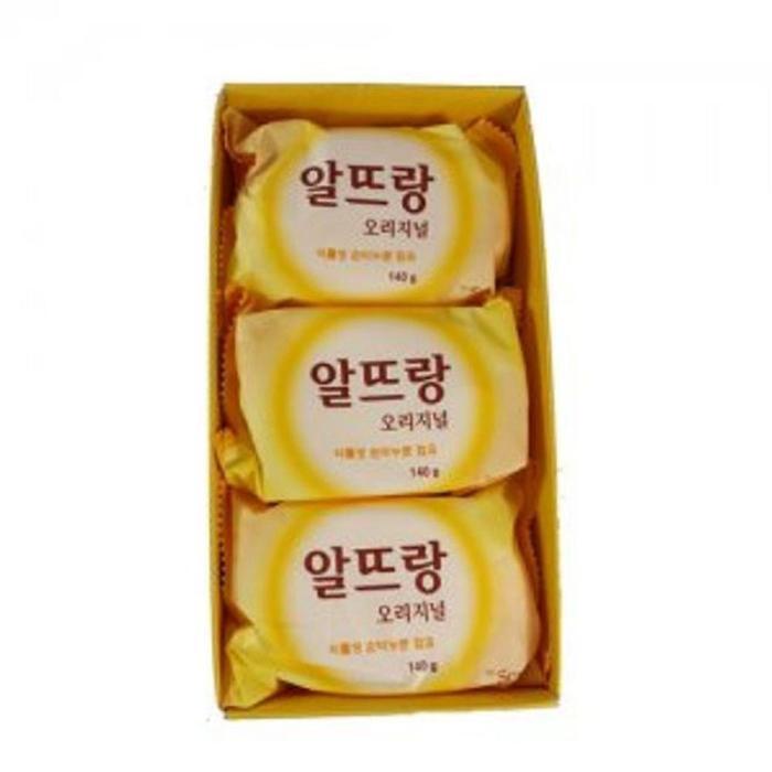 [QN01119Z_56] Yellow Facial Soap, 140g, 3 Pack (37090180)