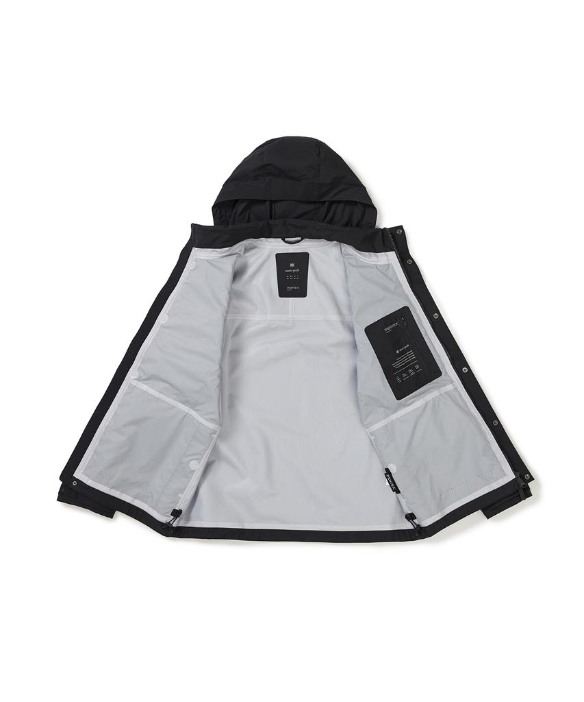 Snowpeak Apparel 3L Pertex Utility Waterproof Jacket (S25Zmpjk08) Black