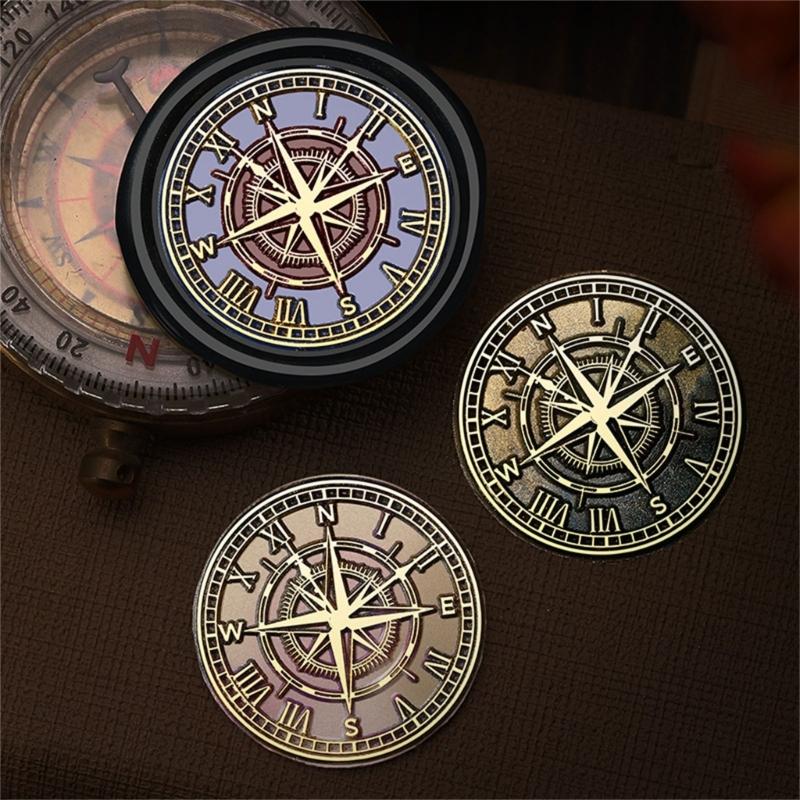 Astronomical Series Sealing Waxed Stamp Brass Head Clock Wax Seal Stamp for Envelope Wedding Invitation Decorations