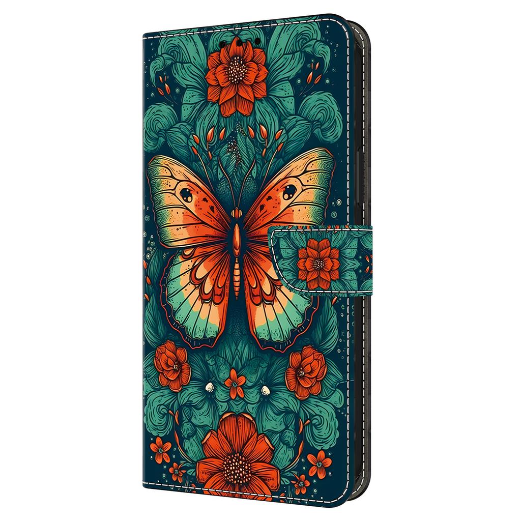 For Xiaomi Redmi Note 13 Pro+ 5G Leather Phone Case Pattern Printed Wallet Cover