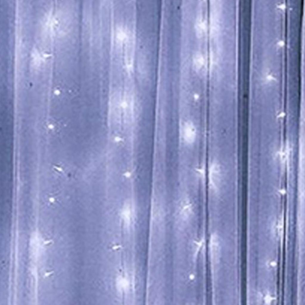 LED Curtain Lights 8 Modes Remote Control 3.3x3.3yd USB Power High Safety Curtain String Lights for