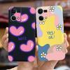 Für Oppo Reno7 4G Hülle CPH2363 Oppo F21 Pro 2022 Schöne Kunst Bemalte Abdeckung Weiche TPU Handyhülle Für Oppo Reno 7 F21 Pro Rückseite