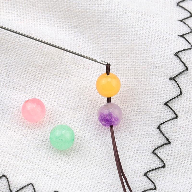 27cm super long stainless steel opened beading needles Crochet Easy Jewelry Making Tools beading pins for beads and pearls 1PCS