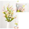 Durable Artificial Easter Flower Branch Insertion Exquisites Craftsmanship for Various Decoration Needs Long Lasting Use
