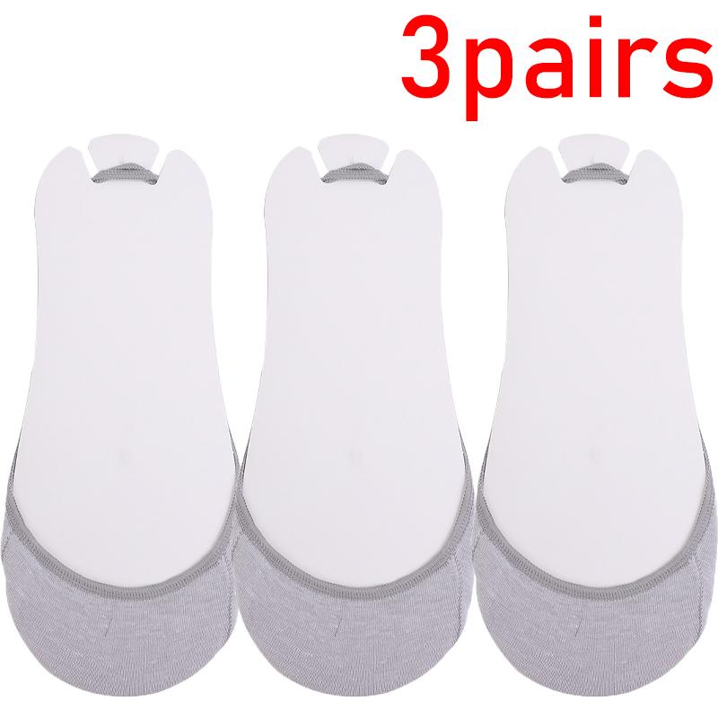 3Pairs Invisible Half-Palm Socks Women Summer Silicone Non-Slip Thin Boat Sox High Heels Shoes Antiskid Liner Half Feet Hosiery