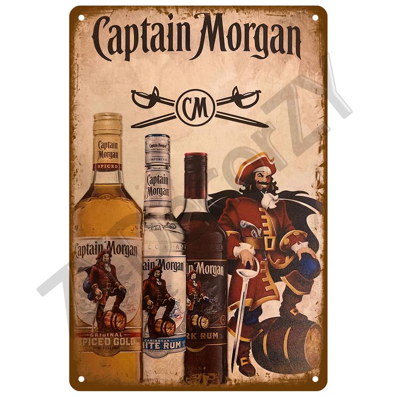 Vintage Posters Cocktail Tin Sign Plaque Metal Sign Plate Decoration Wall Art Home Decor For Bar Pub Club Man Cave Iron Painting