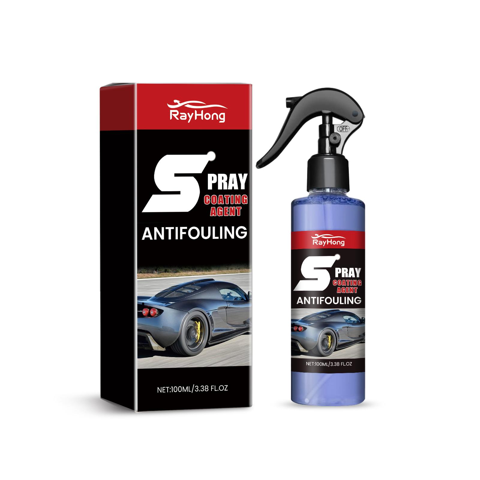Rayhong car paint coating spray, body decontamination, cleaning, refurbishment, maintenance, glazing care solution 100ml