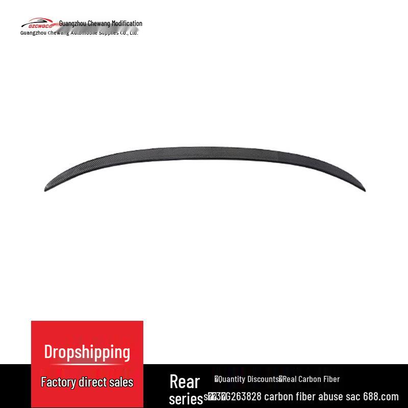 G20/G28 3 Series Carbon Fiber Rear Wing Spoiler - Punch-Free Installation