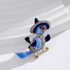 Fashion Birds Low MOQ Factory Price Trendy Brooches for Girls Stylish Animals Stylish Pins Jewelry for Women Ladies Accessories