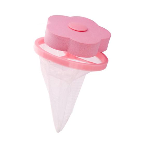 Flower Washing Bag Laundry Machine Float Filter Ball Fur Catcher Hair Remover