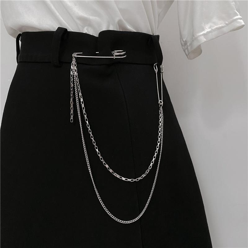 New Butterfly Tassel Brooches for Women Charm Pearl Silver Color Brooch Pins Party Wedding Gifts Clothing Accessories Jewelry