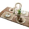 Japanese Western Food Mat Korean Jute Outdoor Party American South East Asia Solid Color Lace Dining Table Insulation Mat Coaster