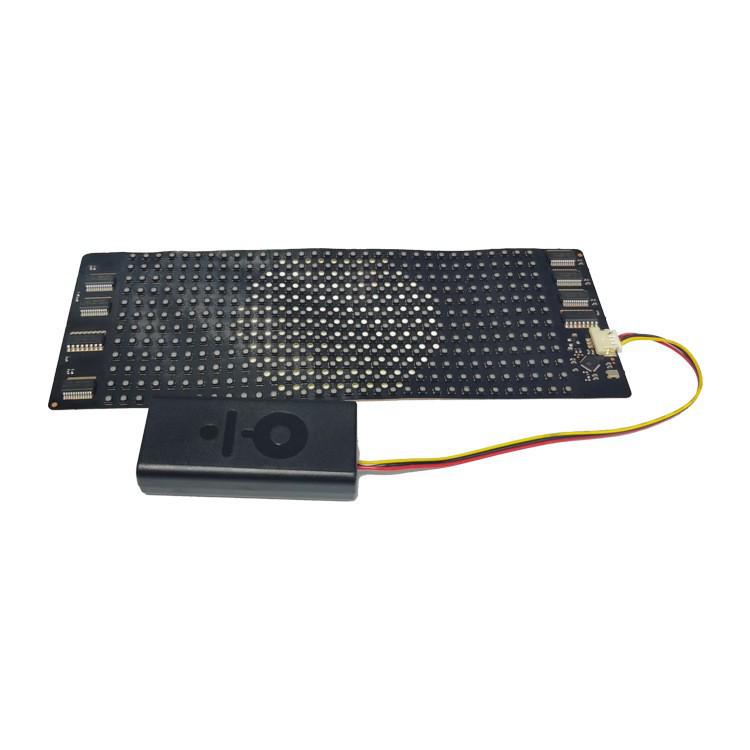 Christmas LED Hat with Bluetooth & Editable Display