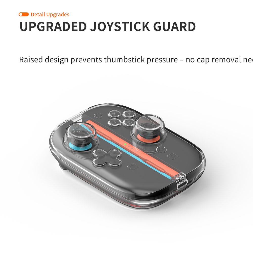 Transparent Protective Case For Switch 2 Joycon Anti-fall Game Accessories For Switch 2 Left And Right Handle Storage Box