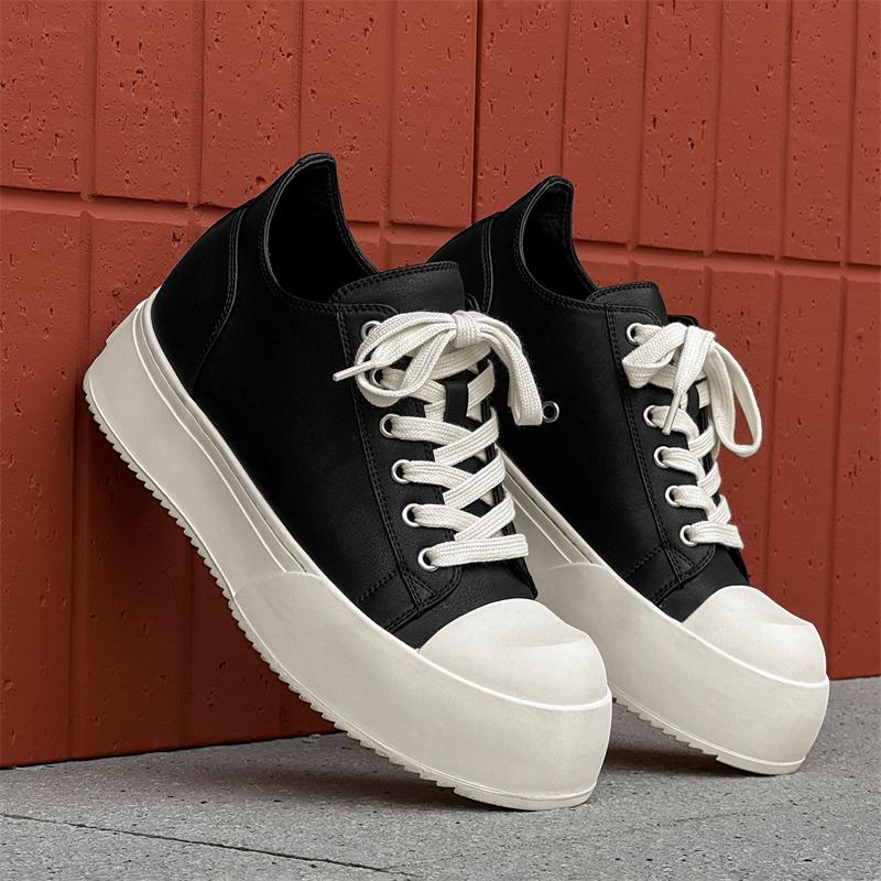 

Fashion Leather Shoes For Man Genuine Leather Big Size Shoes High Quality Designer Formal Shoes Casual Shoes Fashion Business 37