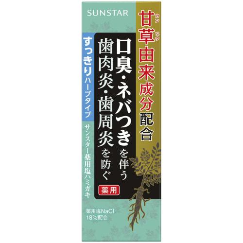 

Зубная паста Sunstar Medicated Salt, Освежающий травяной тип, 85 г