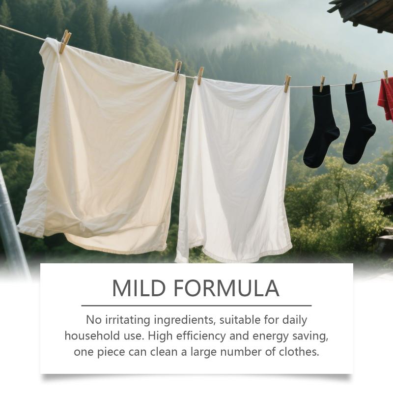 Boxed 30 Pcs Laundry Tablets Concentrated Washing Powder Laundry Machine Clothing Strong Cleaning Sheets Detergent,Fresh Scent