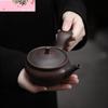 Purple Pottery Side Handle Pot  Ceramic Kung Fu Teapot Single Teapot Pu'er Tea Making Device Tea Sets Chinese Tea Pot