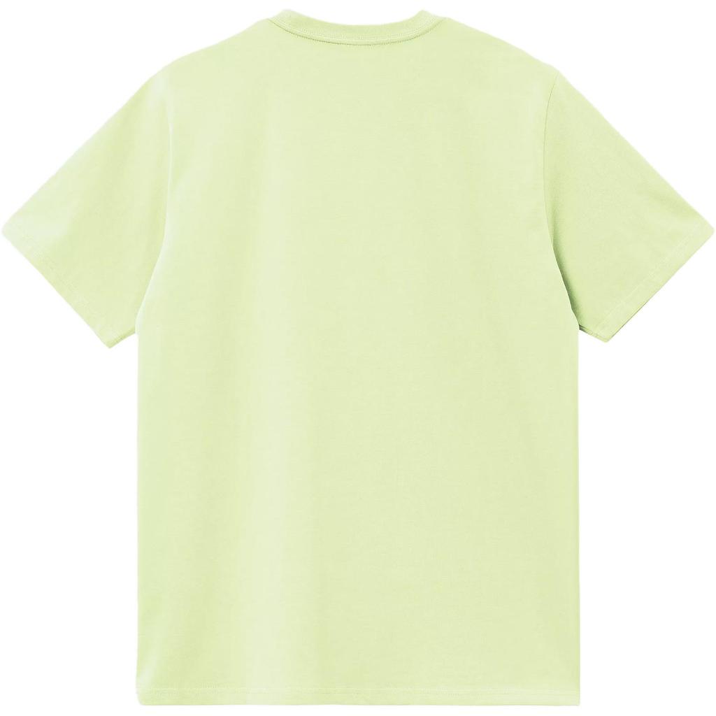 Carhartt WIP Logo Patch Pocket Short Sleeve T-Shirt Men Tops Green I030434-2P6-XX