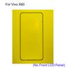 For Vivo X60 Front Housing Chassis Plate LCD Display Bezel Faceplate Frame (No LCD) For Vivo X 60 Replacement Parts