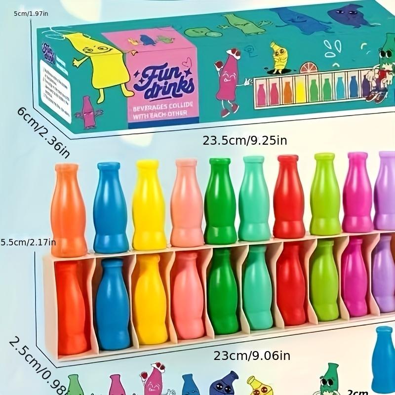 Farbzuordnungs-Memory-Spiel - Familienparty-Brettspiel für Kinder/Erwachsene, Weihnachts-/Halloween-/Valentinstagsgeschenke