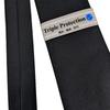 [LINEA BELLEZZA] Long size black tie for funerals, wakes, condolences, formal occasions, silk, water-repellent, oil-repellent, stain-resistant,