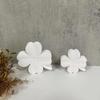 Lucky Shamrock Silicone Mold Four Leaf Silicone Lucky Fondant Moulds Epoxy Casting Resin Candle Mold Four-Leaf Shamrock Shape