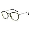 LENSKART BLU | Zero Power Blue Cut Computer Glasses | Anti Glare, Lightweight  | UV Protection Specs | Full Rim Round | Unisex | Large | LB E14787