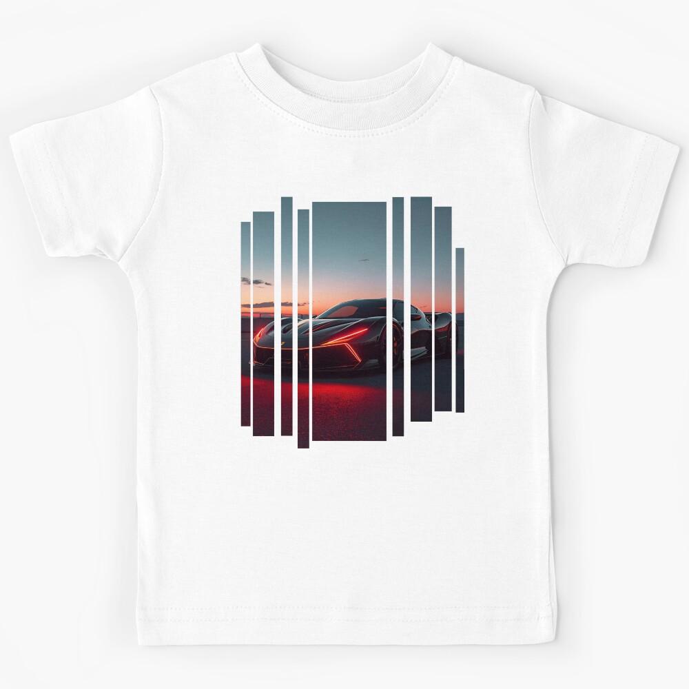 Ferrar SF90 Stradale Inspired Hyper cars. Future of Power 16 Kids T-Shirt 150