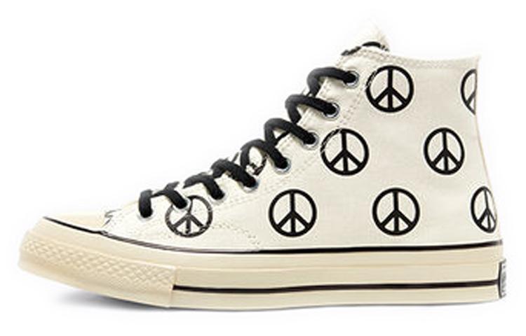 Converse Chuck 70 High Unleash Peace - Egret Black 35
