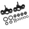 1 Pair Aluminum Alloy RC Front Steering Cup with Enlarged Bearings for Arrma Karton 1 8 RC Car
