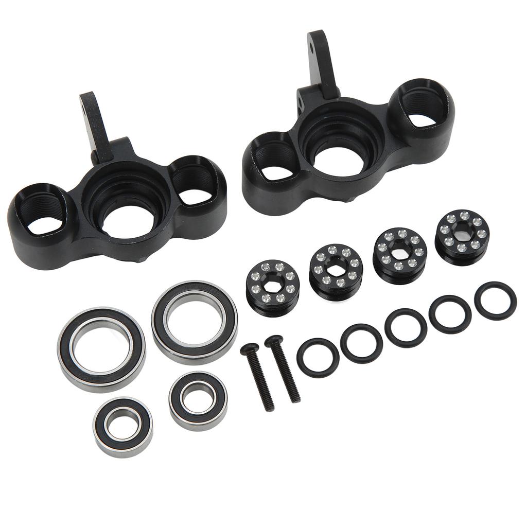 1 Pair Aluminum Alloy RC Front Steering Cup with Enlarged Bearings for Arrma Karton 1 8 RC Car