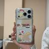 Niche Rabbit Apple 17Pro Max Drop-proof Phone Case for 14, 15, 16, 13Pro, 11 - Soft Space Shell