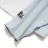 Blu DoT Color Block Mock Neck T shirT Sb