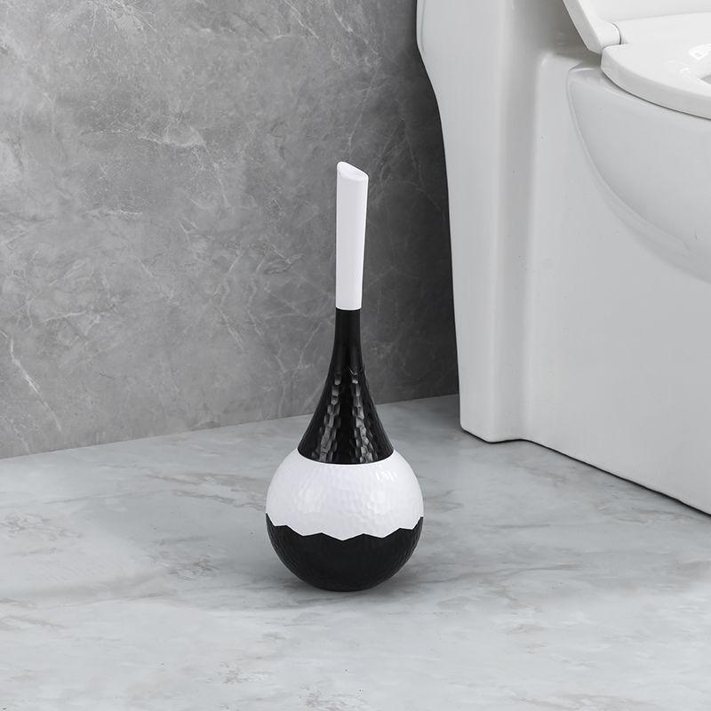 Luxury Retro Gold Toilet Brush Set Replaceable Nylon Soft Bristle Brush Long Handle For WC Bathroom Accessories Cleaning Tools