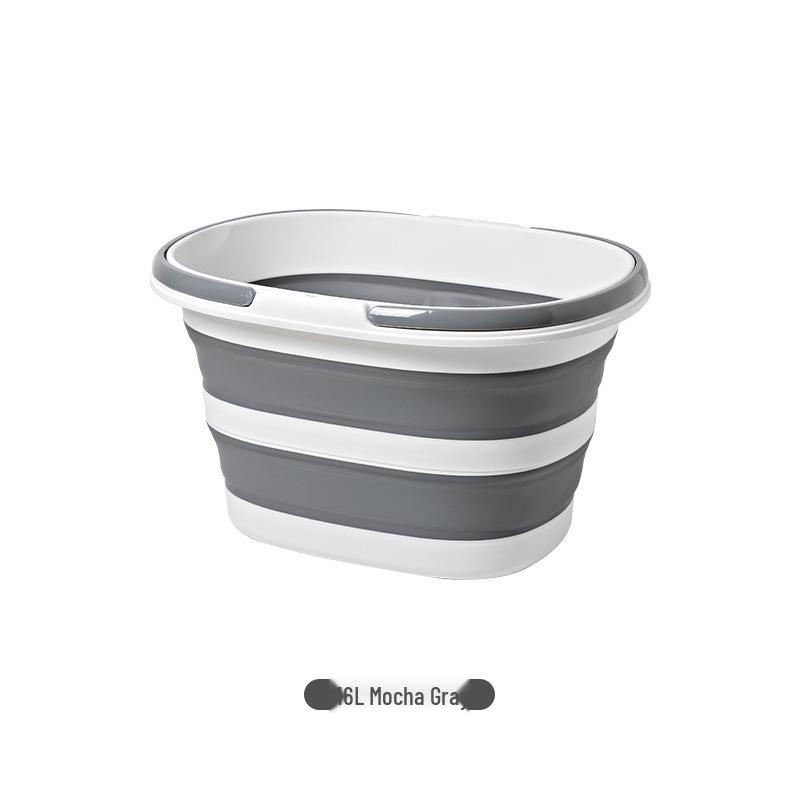 Multi-Purpose Foldable Water Bucket for Car, Camping, and Fishing