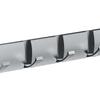 Thickened Invisible Hook 5 Hook Wall Mounted Coat Rack Folding Hideaway Coat Hooks Door Rear Key